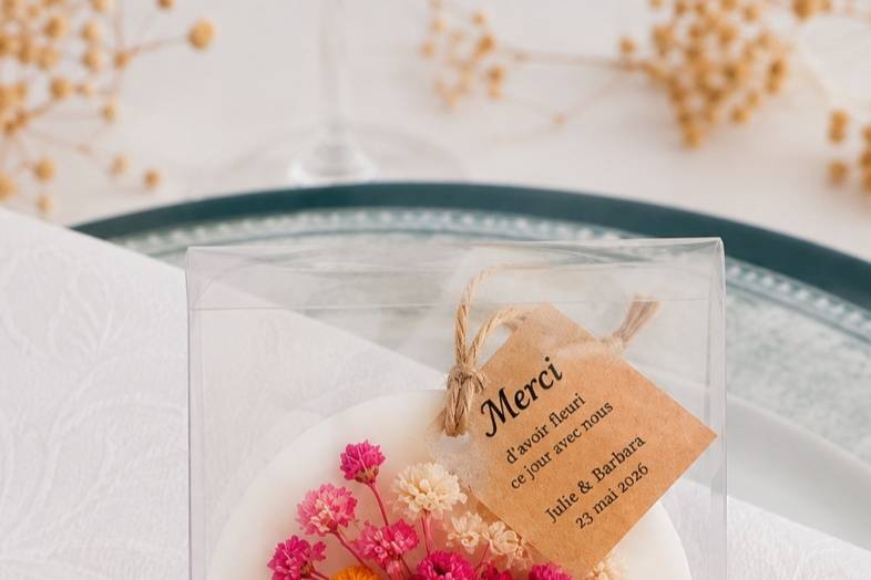 Emballage fondant transparent