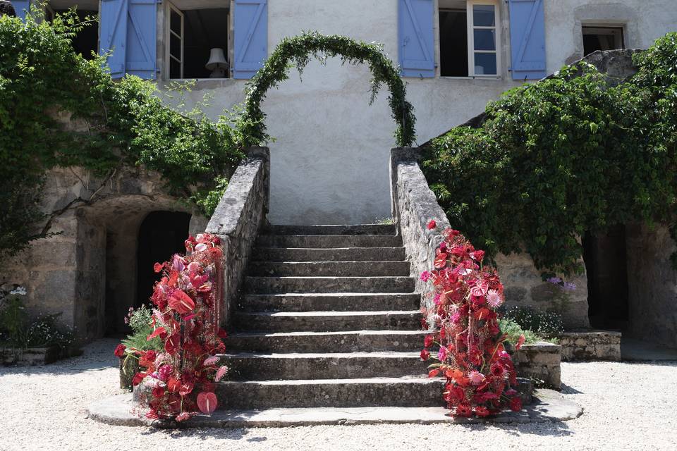 Composition d'escalier