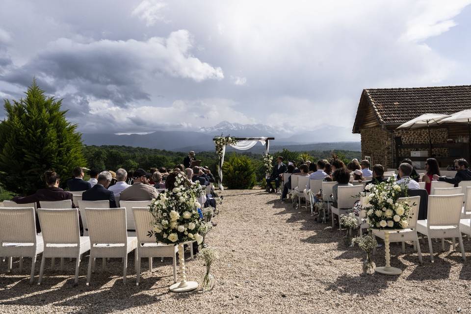 Allée de cérémonie