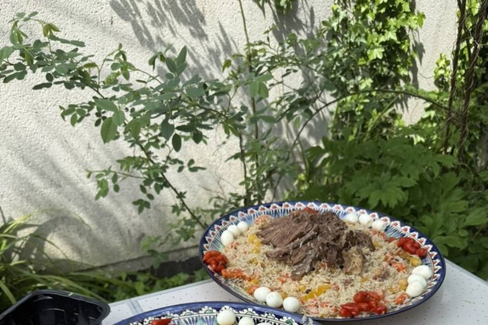 Plov 10 portions par assiette