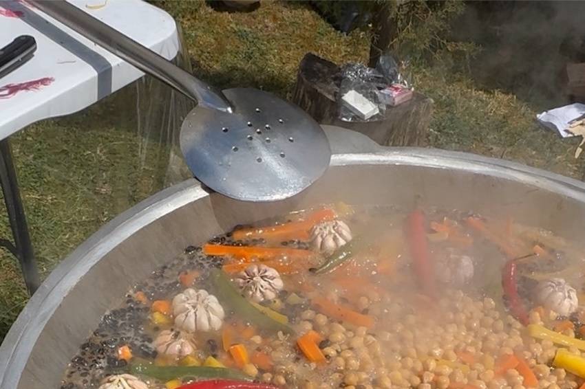 Préparation de 120 plov
