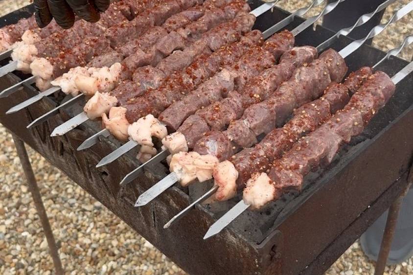 Brochettes agneau