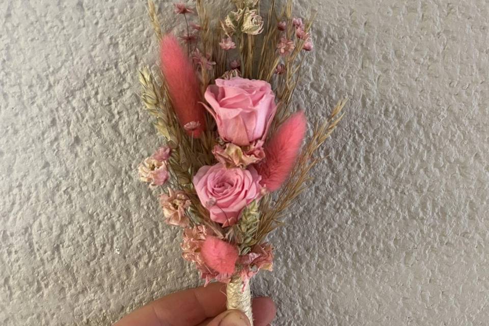 Boutonnière séchée