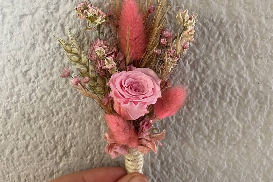 Boutonnière séchée