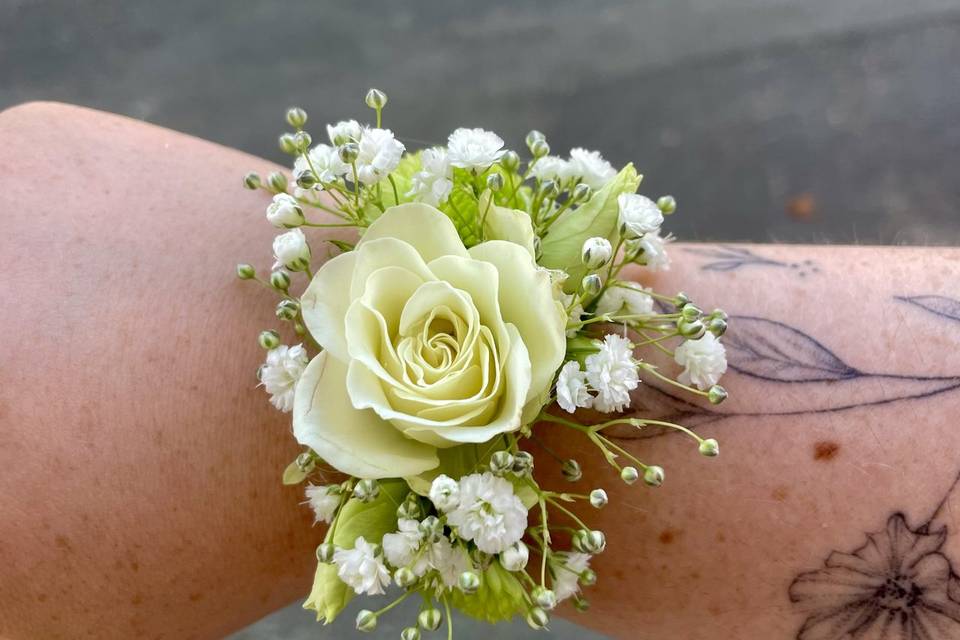 Bracelet fleurs fraîche