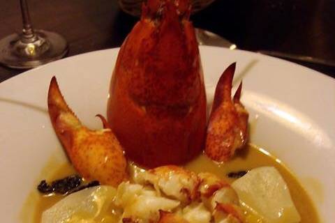 Homard morilles