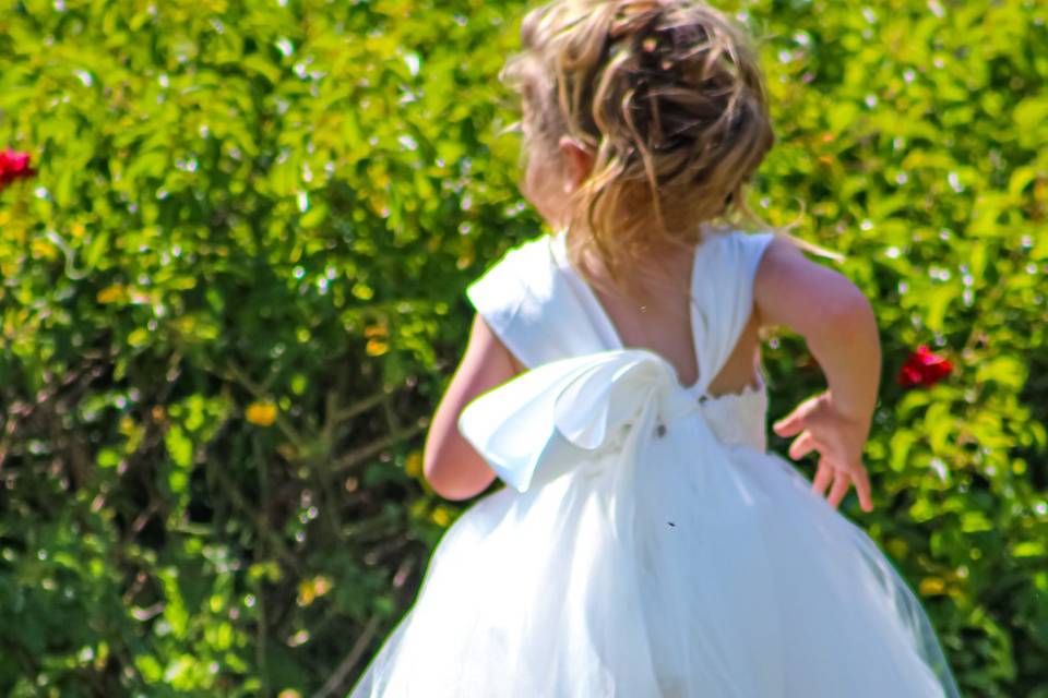 Une mini mariée