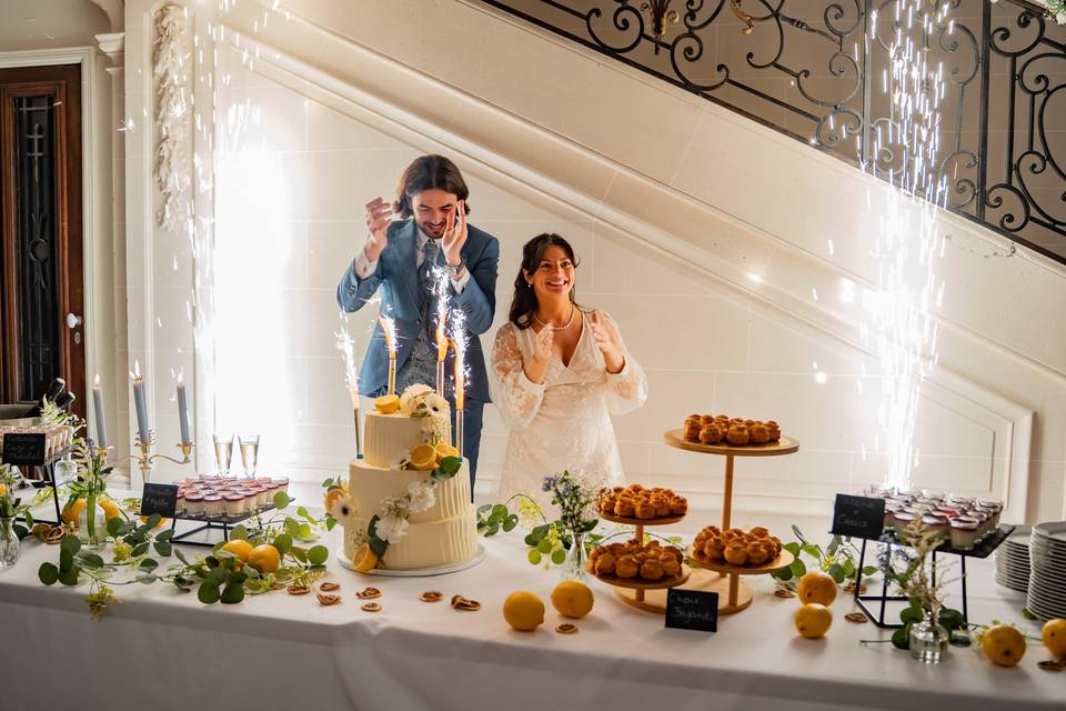 Le gateau.