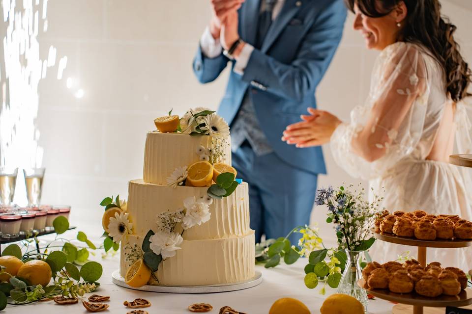 Le gateau.