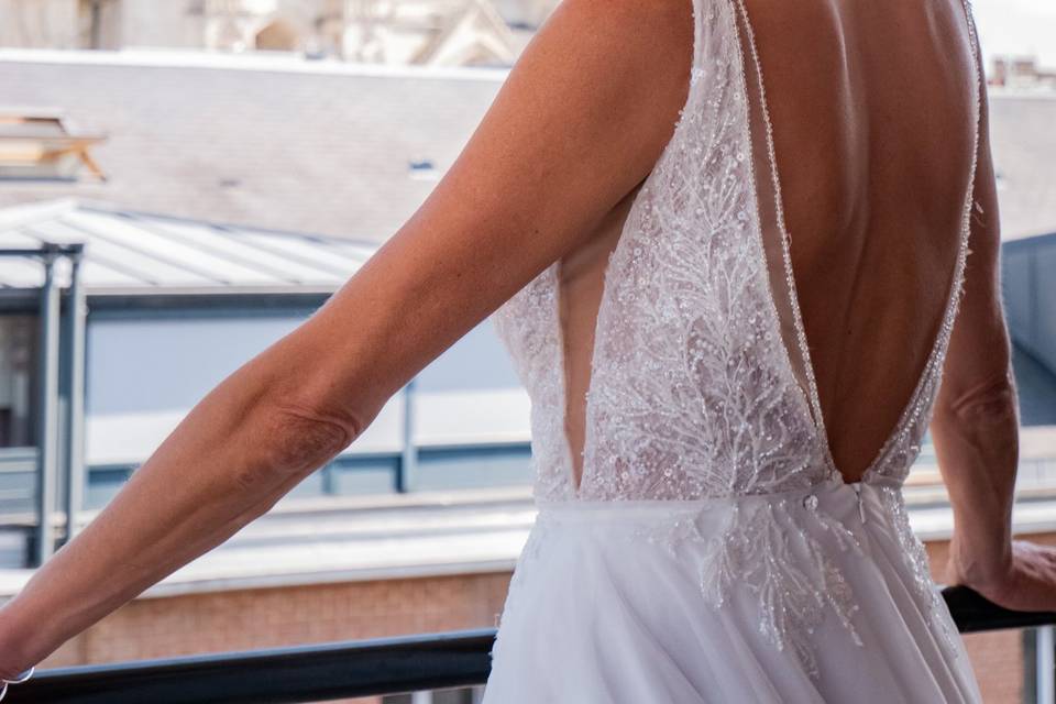 La mariée.
