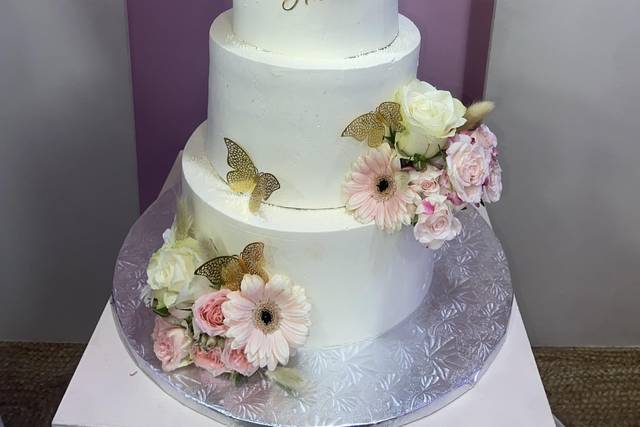 Weeding cake pour un baptême