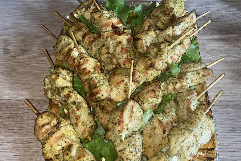 Brochette poulets