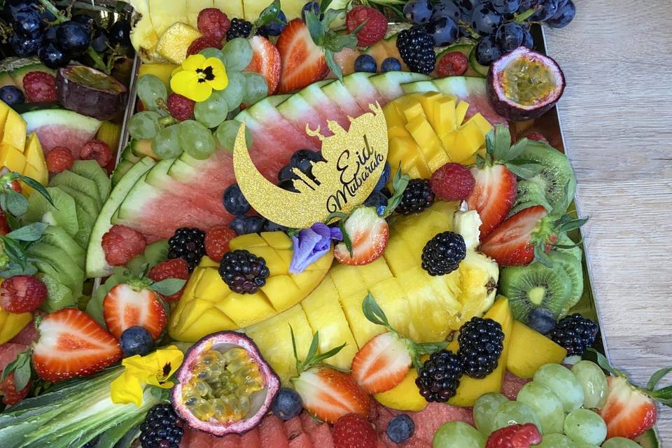 Plateaux de fruits