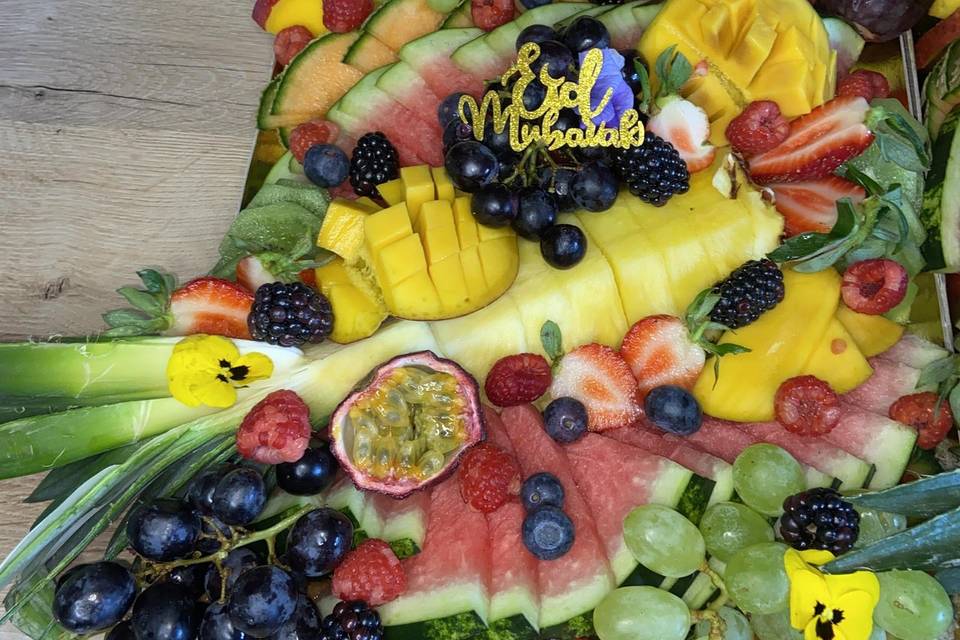 Plateaux de fruits