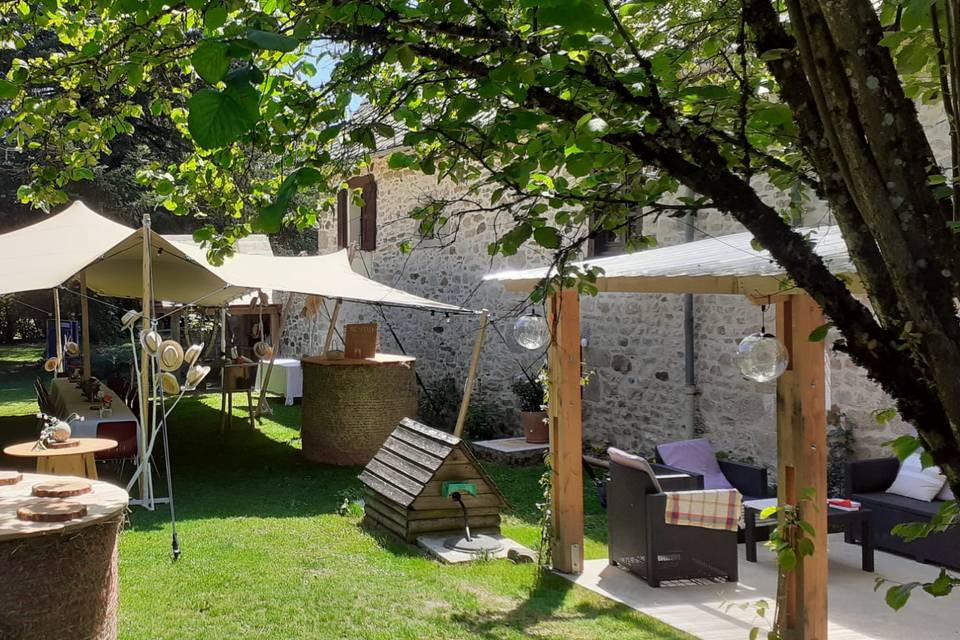 Tente stretch 80m²