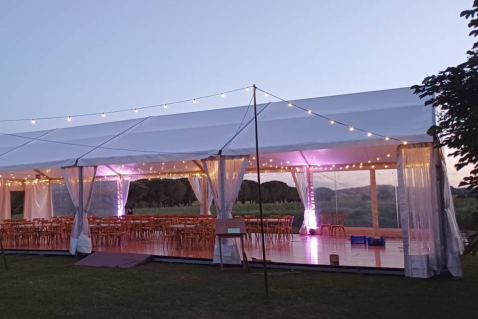 Chapiteau mariage 200m²