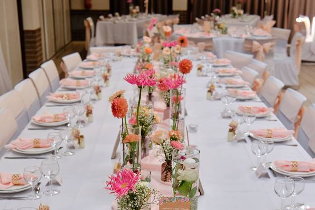 Centre table mariés