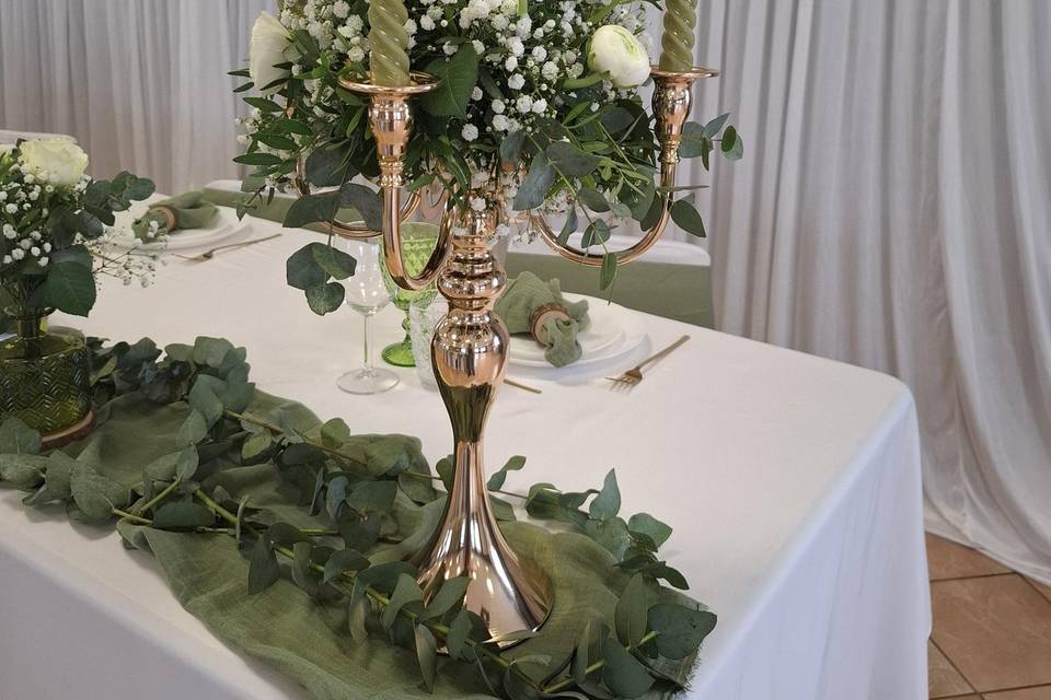 Centre table chandelier