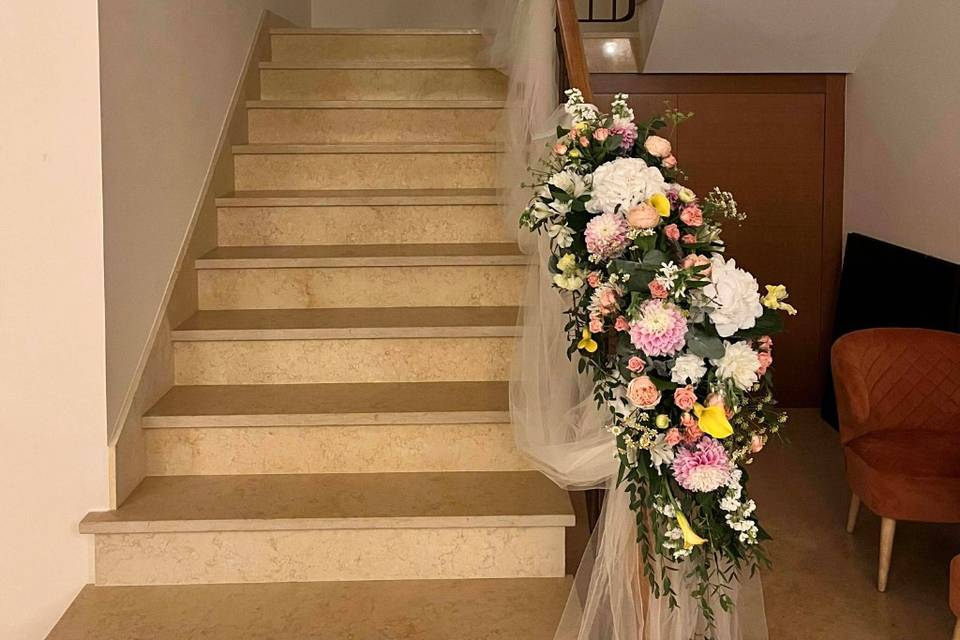 Descente d'escalier