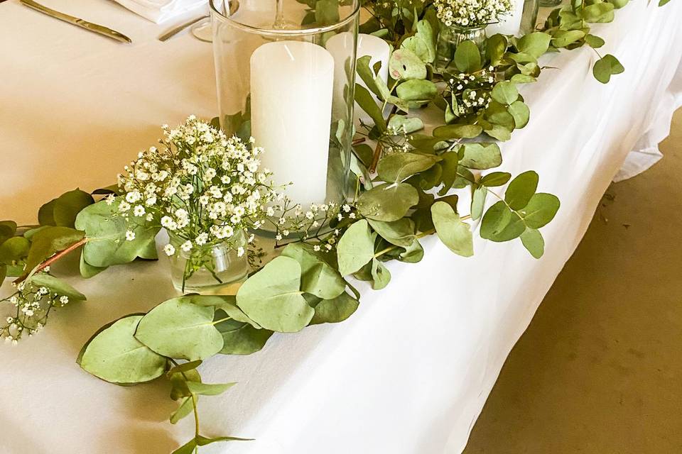 Décoration de table mariage