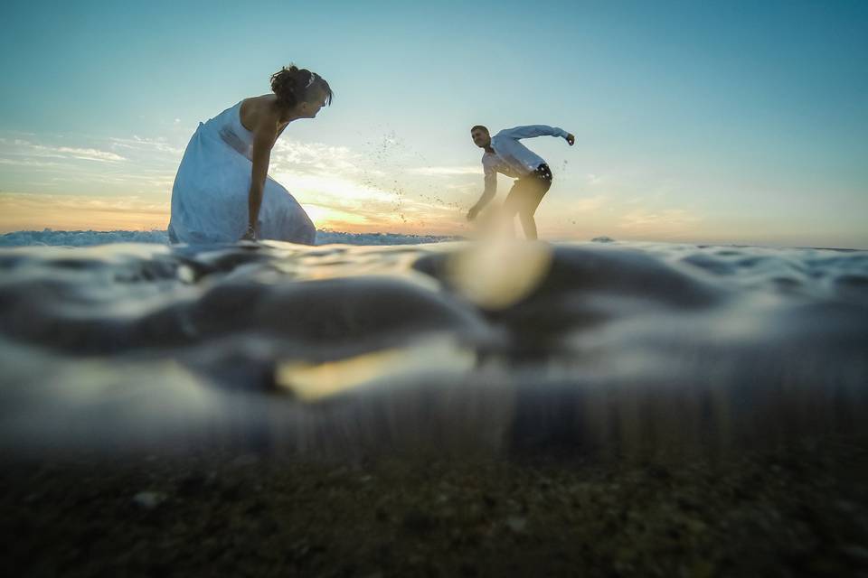 Un tour dans l'eau