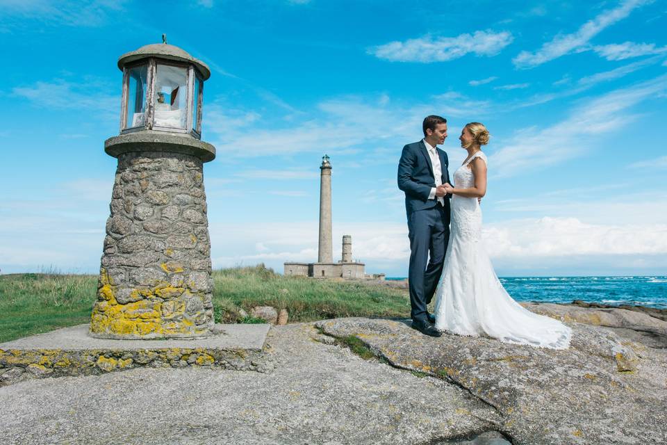 Belle vu sur le phare de Gatte