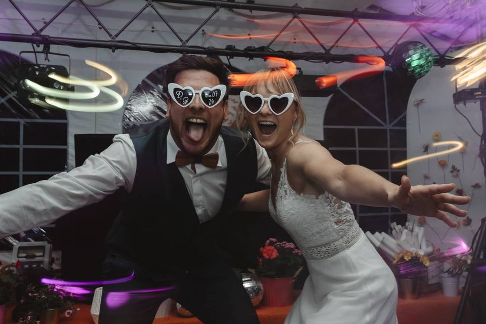 Les mariés - soirée