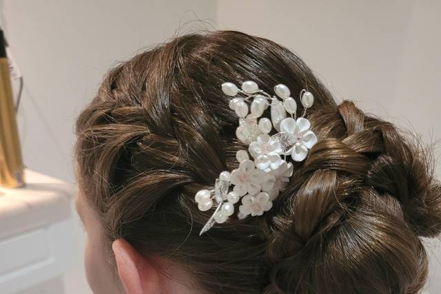 Coiffure demoiselle d'honneur