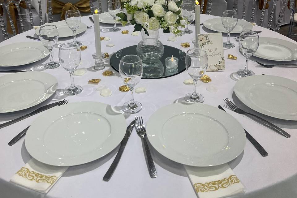 Tables invités