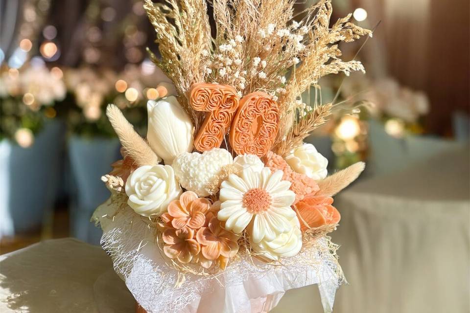 bouquet de fondant