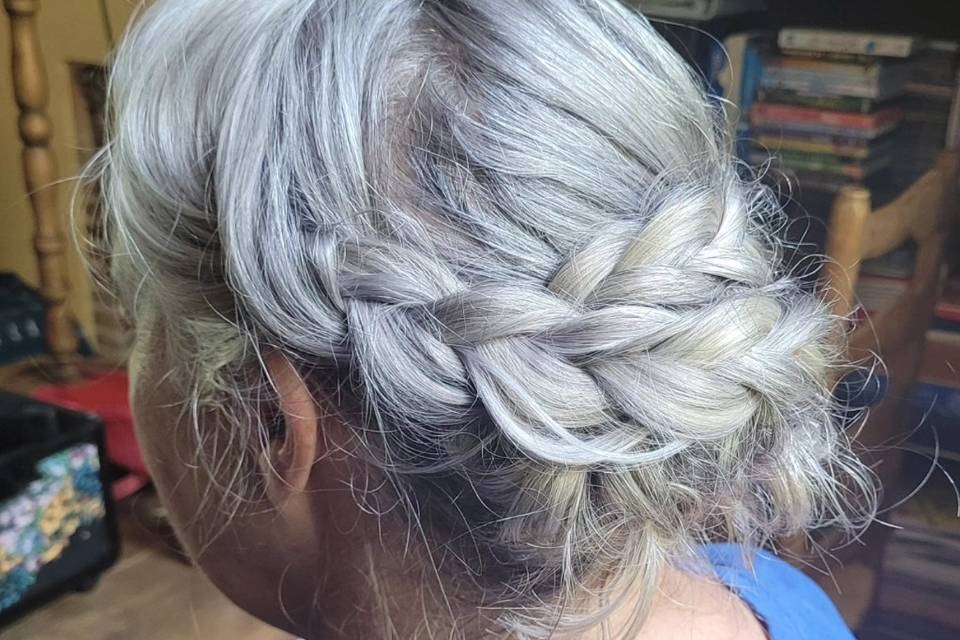 Chignon tressé