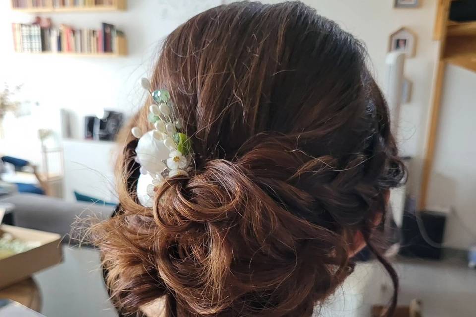 Chignon mariée