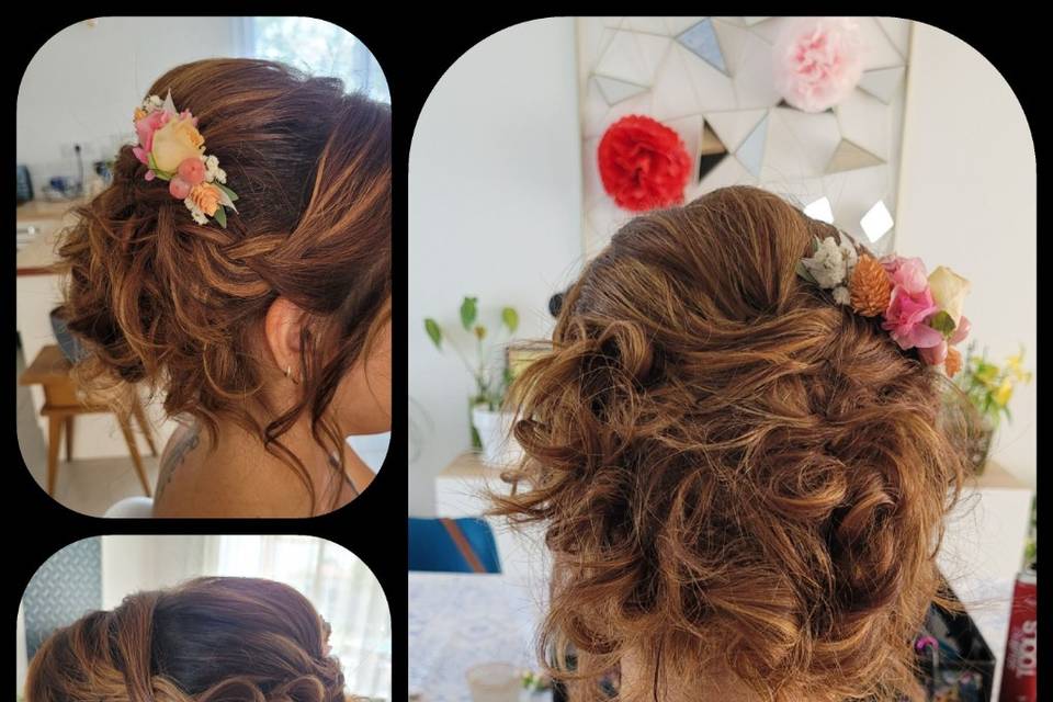 Chignon bohème