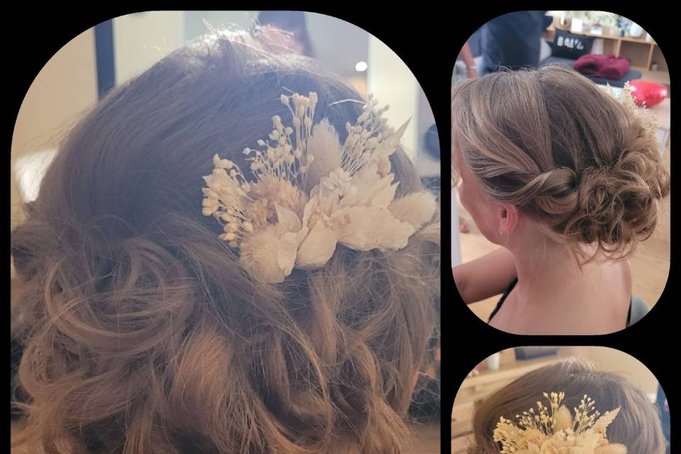 Chignon bohème