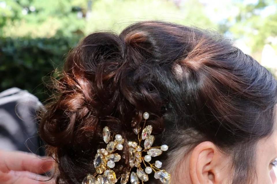 Chignon mariée