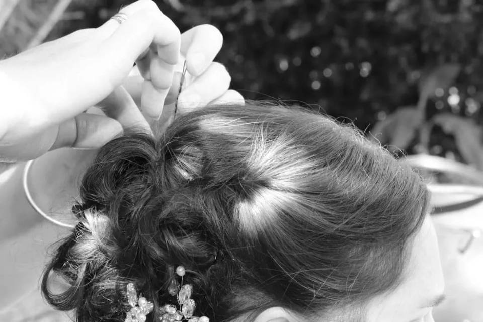 Chignon mariée