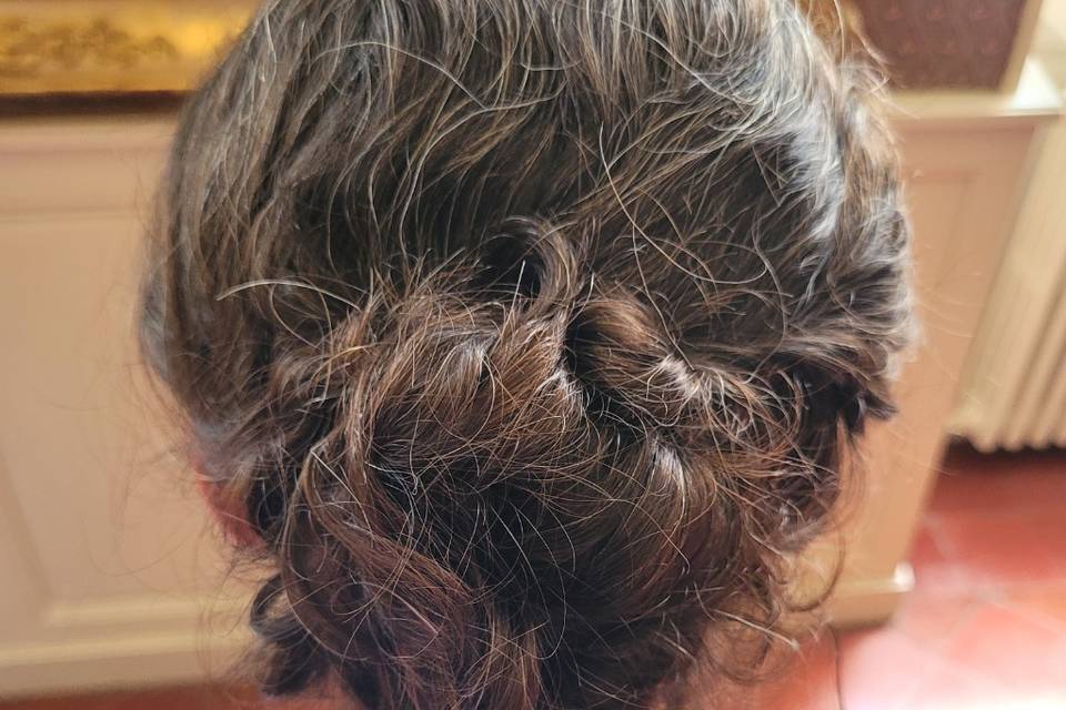Chignon flou