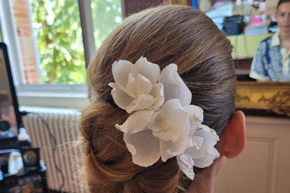 Chignon mariée