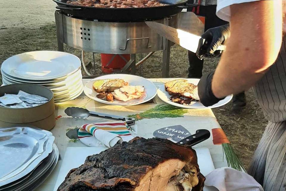 Jambon caramélisé