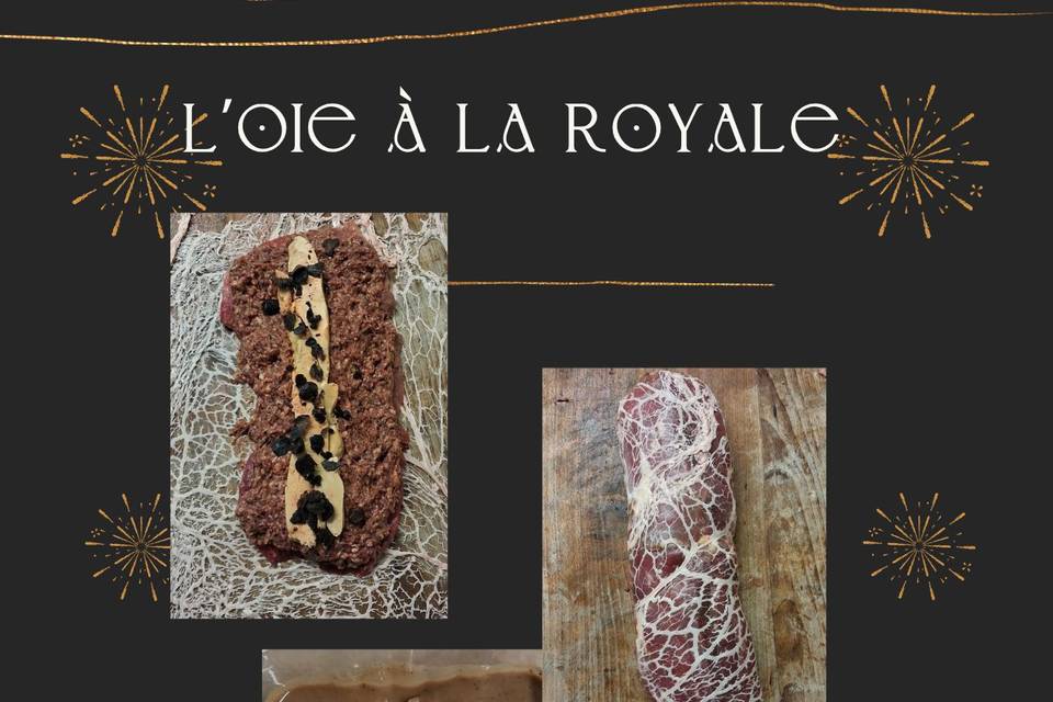 Menu Noel à emporter