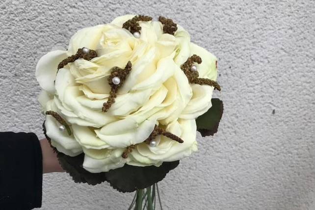 Bouquet de mariée élaboré