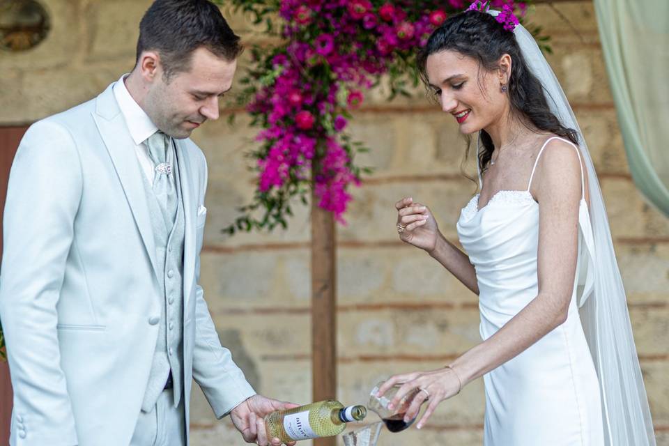 Cérémonie du vin