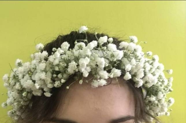 Couronne fleurie