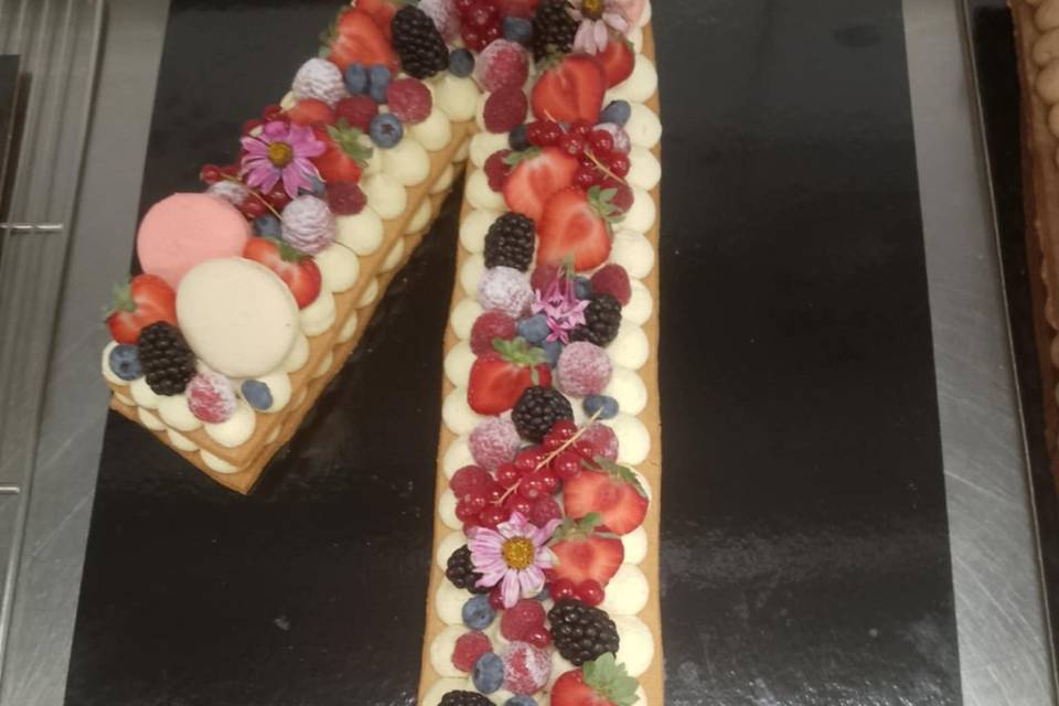Lettre cake