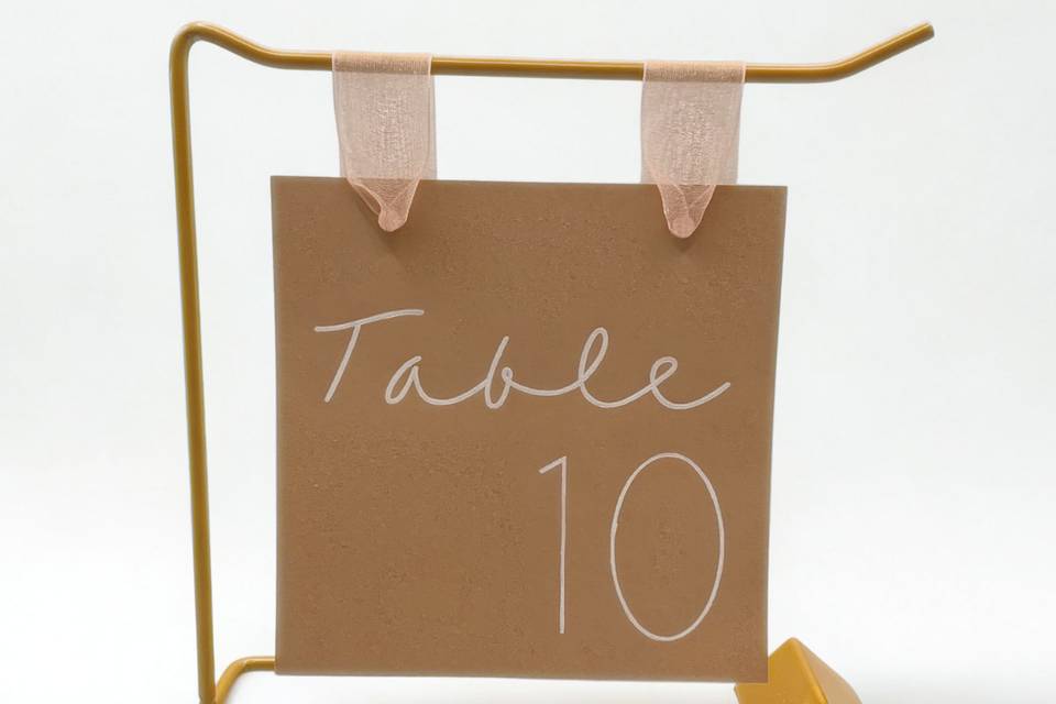 Numéro de table