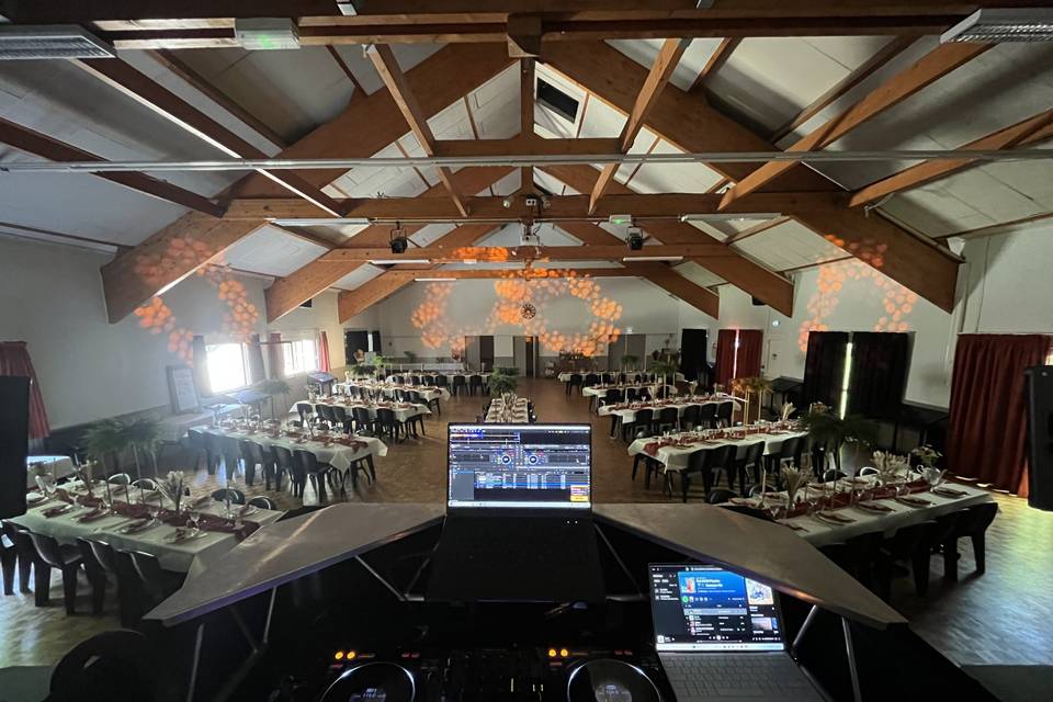 Setup / Vue de la salle
