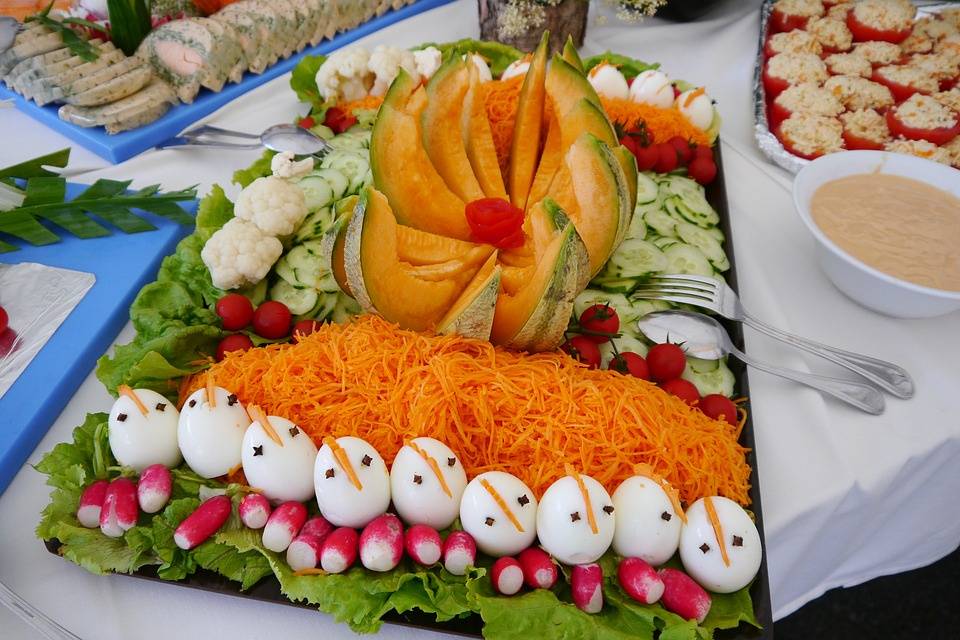 Plateau de crudités buffet
