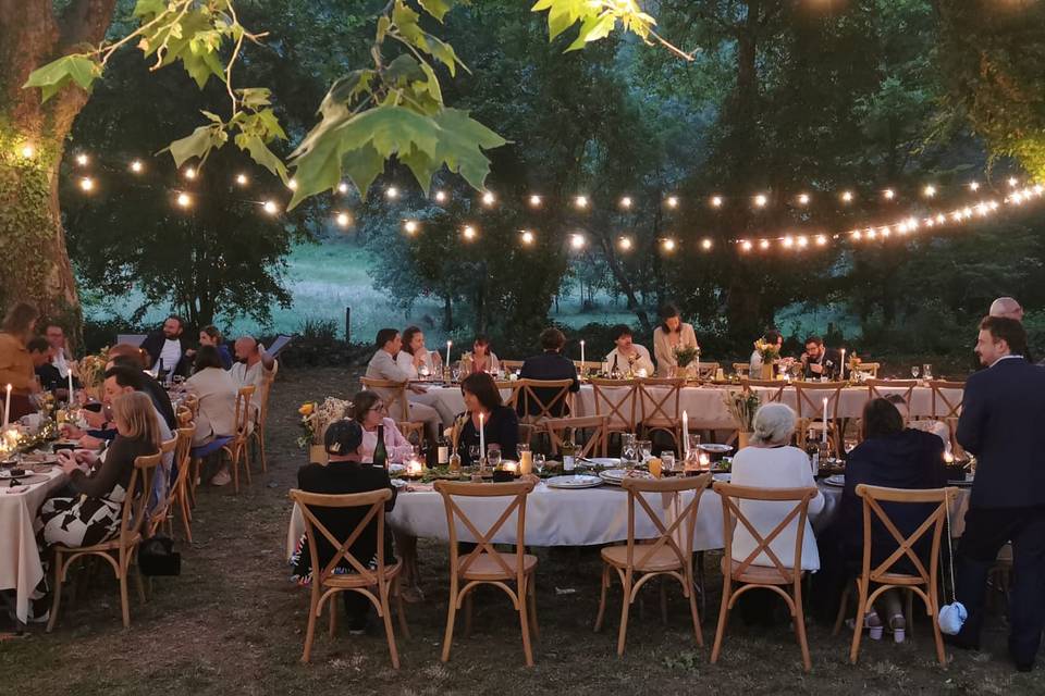 Ambiance champêtre et féerique