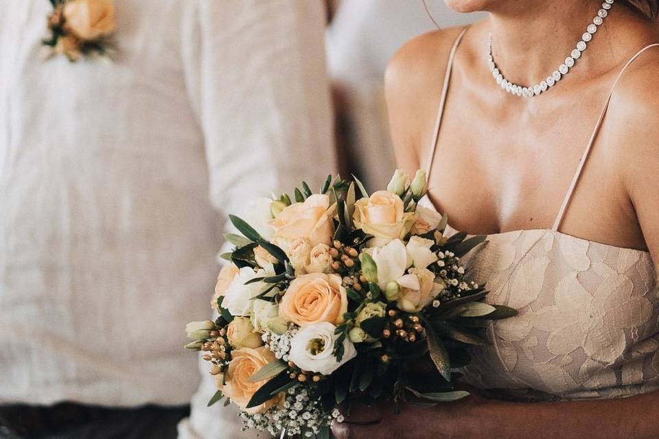 Bouquet de Mariée tendre