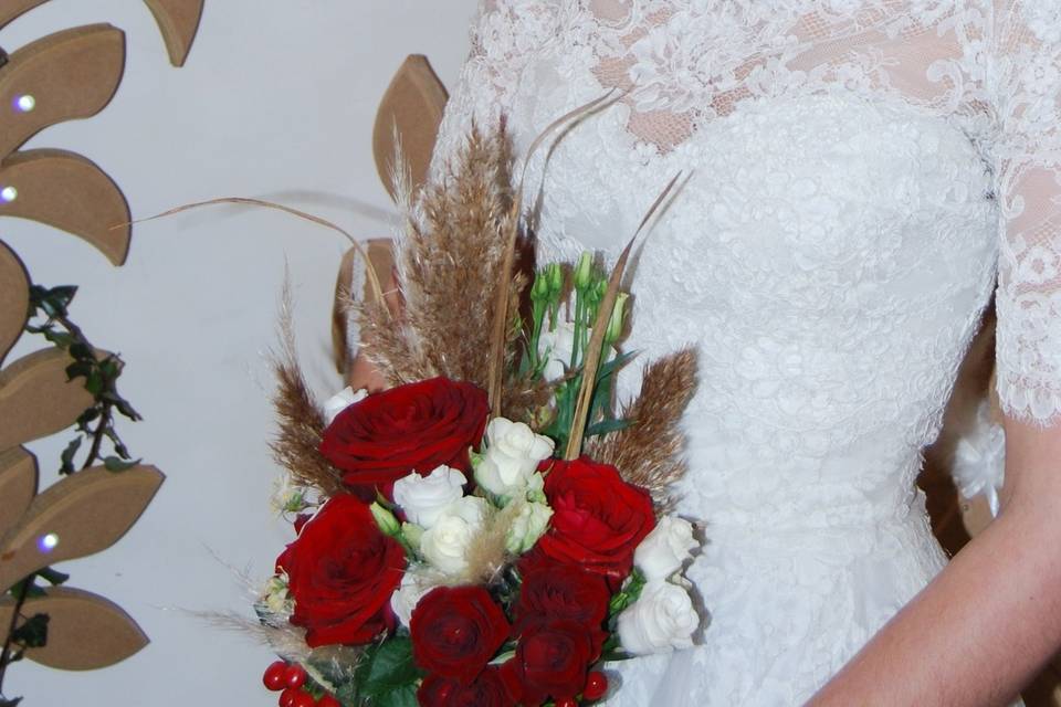 Bouquet de Mariée Chic Pampa